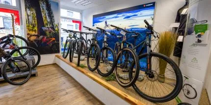 Ladenlokal von Fahrrad Schweitzer in Neunkirchen
